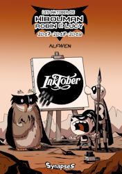 Les inktober de Hibouman - Robin et Lucy (2020)